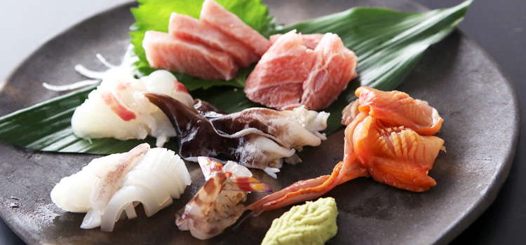 刺身盛り合わせ